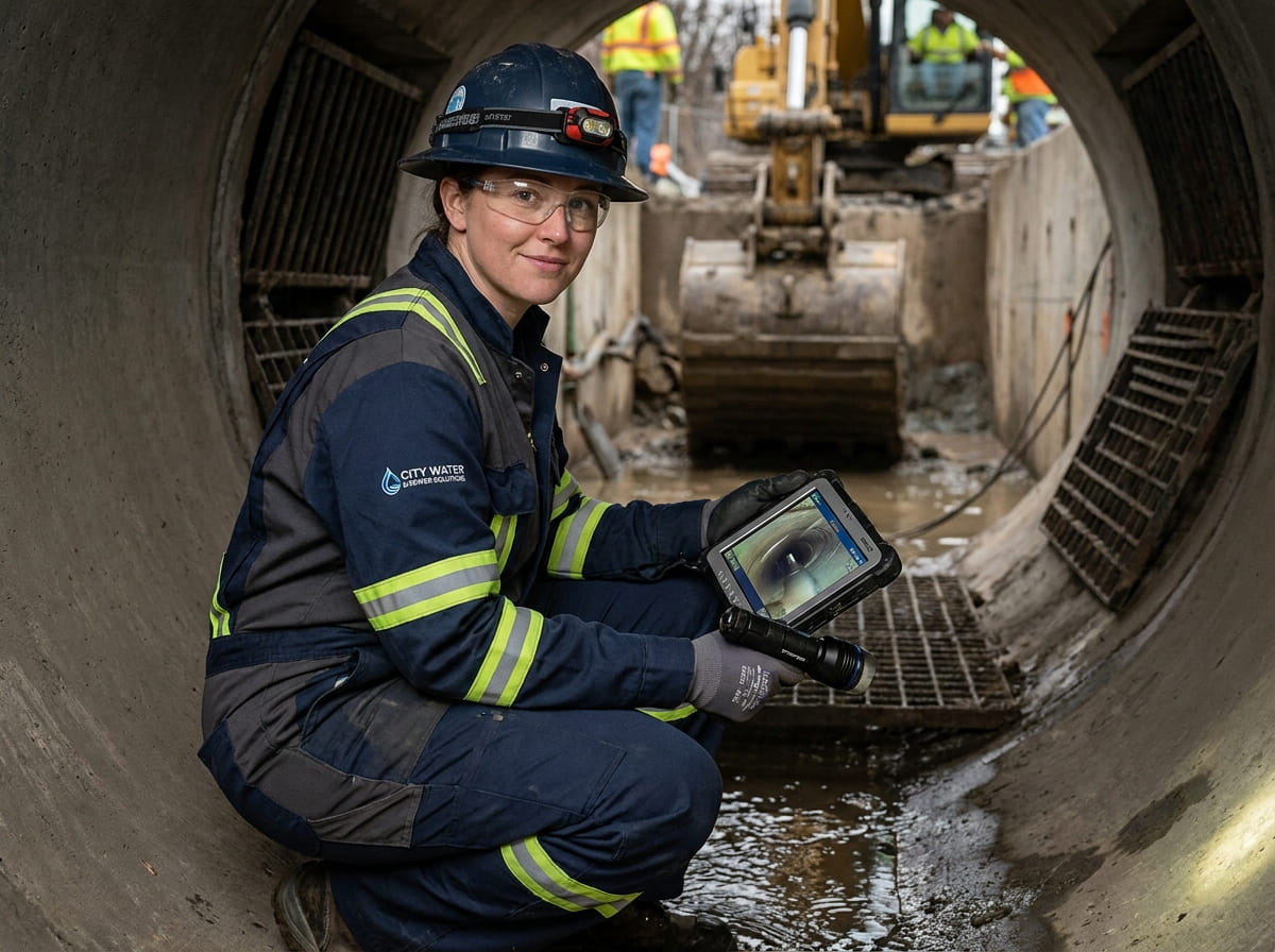 Sewer Line Inspection & Replacement in Sterling City